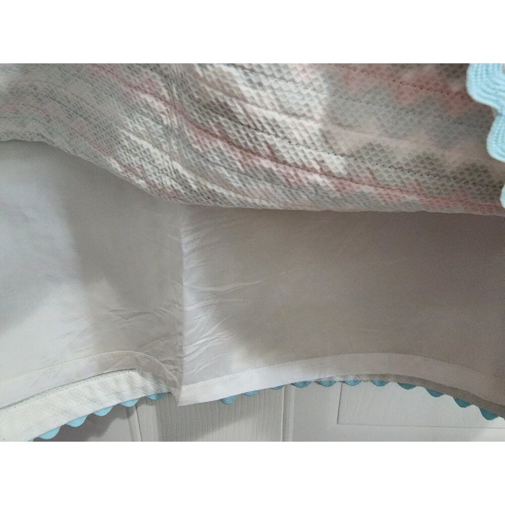 CJ Laing Women’s Sz 6 Scalloped Ripple Rickrack Ribbon Striped Mini Skirt Quirky - Picture 5 of 8